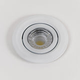 LED Downlights White Tiltable 4K Fire Rated LED 6W IP44 Dimmable Downlight