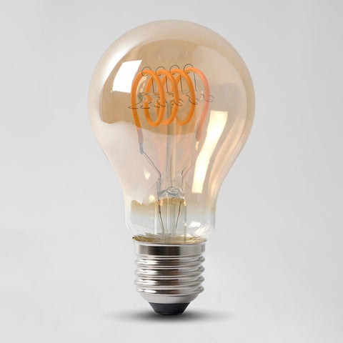 LED Vintage Bulbs 4w E27 ES Vintage Edison GLS LED Light Bulb 1800K T-Spiral Filament Dimmable