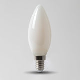 LED Lamps & Bulbs 4w E14 SES Opal Candle LED Bulb 4100K Horizon Daylight Dimmable