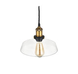 Romilly Step Clear Glass Breakfast Bar Pendant Light - SE Home
