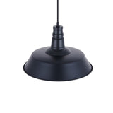 Hand Painted Iron Pendant Lights Large Argyll Industrial Pendant Light Matt Black