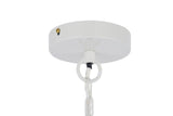 Portland Reclaimed Style Industrial Pendant Light Clay White Cream - SE Home