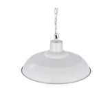 Portland Reclaimed Style Industrial Pendant Light Clay White Cream - SE Home
