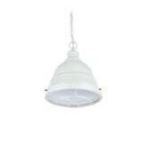 Ganton Vintage Cage Pendant Light Clay White Cream - SE Home