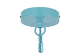 Wardour Industrial Bay Pendant Light Duck Egg Blue Turquoise - SE Home