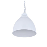 Oxford Vintage Pendant Light Pure White - SE Home