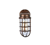 Broadwick Black Brushed Gold IP44 Rated Bathroom Bulkhead Wall Light - SE Home