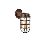 Broadwick Black Brushed Gold IP44 Rated Bathroom Bulkhead Wall Light - SE Home