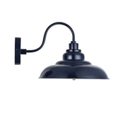 Portland Reclaimed Style Wall Light Squid Ink Navy Blue - SE Home