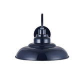 Portland Reclaimed Style Wall Light Squid Ink Navy Blue - SE Home