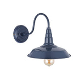 Argyll Industrial Wall Light Leaden Grey Slate - SE Home
