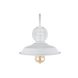 Argyll Industrial Wall Light Clay White Cream - SE Home
