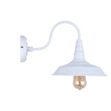 Argyll Industrial Wall Light Pure White - SE Home