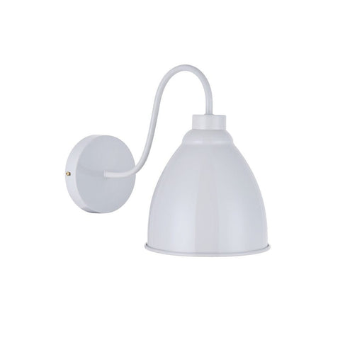 Oxford Vintage Wall Light Satin Grey Haze - SE Home