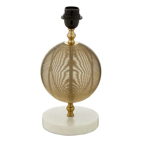 Melora Round Gold Finish Table Lamp - SE Home