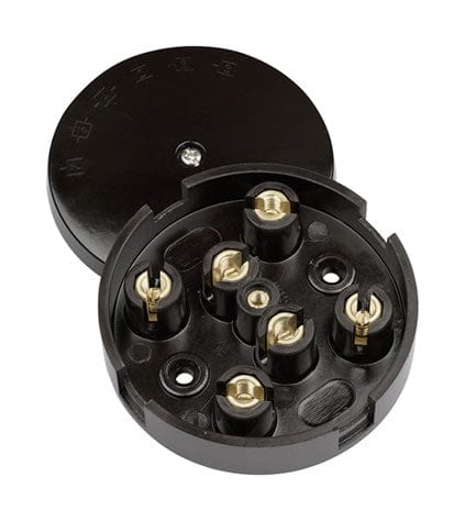 20A Junction Box Selective Entry 6 Terminal – Brown - SE Home