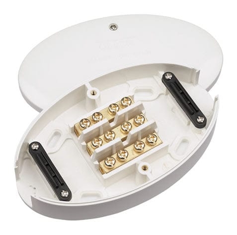 Junction Boxes 60a Junction Box 3 Terminal – White