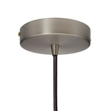 Mint Green Small Trinity Metal Painted Pendant Light - Brushed Chrome Lamp Holder & Ceiling Rose - SE Home