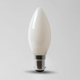 LED Lamps & Bulbs 4w B15 Small Bayonet 3000K Opal Dimmable LED Candle Bulb Dimmable