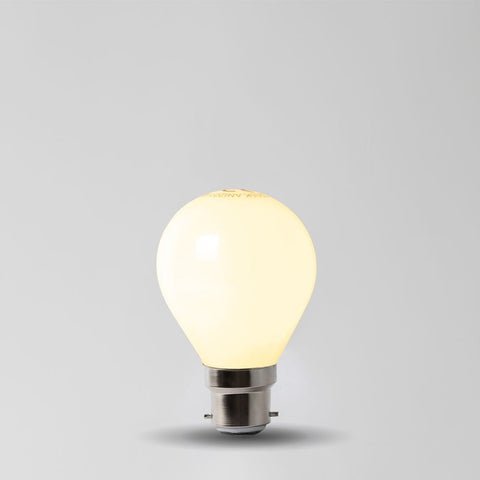 4w B22 2200K Opal Dimmable LED Golf Ball Bulb - SE Home