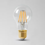 LED Vintage Bulbs 8w E27 ES GLS LED Light Bulb 3000K Standard Straight Filament High CRI Dimmable