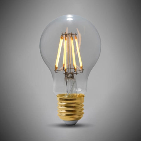 LED Vintage Bulbs 8w E27 GLS LED Light Bulb 4100K Standard Straight Filament High CRI Dimmable ES Edison Screw