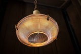 Hollen Polished Brass Brimmed Dome Breakfast Bar Pendant Light - SE Home