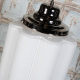 Glasshouse Nickel Art Deco Hallway Pendant Light - SE Home