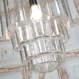 Glasshouse Brass Clear Glass Hallway Pendant Light - SE Home