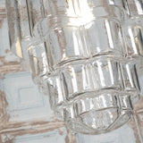 Glasshouse Nickel Clear Hallway Pendant Light - SE Home
