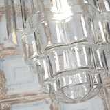 Pendant Lights Glasshouse Nickel Clear Hallway Pendant Light