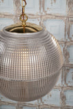 Hollen Globe Brass Glass Large Pendant Light - SE Home
