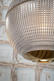 Hollen Globe Brass Glass Large Pendant Light - SE Home