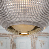 Hollen Globe Brass Glass Large Pendant Light - SE Home