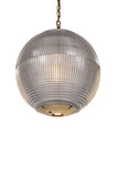 Hollen Globe Brass Glass Large Pendant Light - SE Home