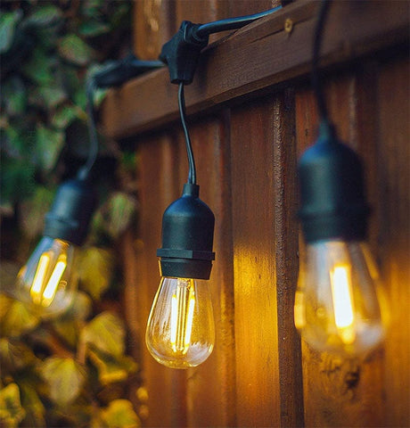 Festoon Carnival String Lights 48ft (14.6 metres) IP65 for Outdoor use - SE Home