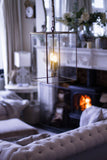 Langdon Lantern Pendant Small Brass - SE Home