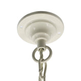 Compton Clay White Industrial Bell Pendant Light - SE Home