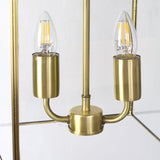 Langdon Lantern Pendant Small Brass
