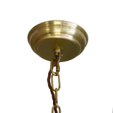 Langdon Lantern Pendant Small Brass - SE Home