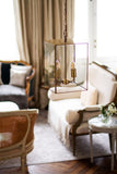 Langdon Lantern Pendant Small Brass - SE Home