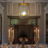 Langdon Lantern Pendant Large Brass - SE Home