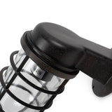 Broadwick Coffee Black Finish Indoor Nautical Bulkhead Wall Light - SE Home