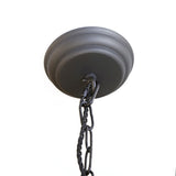 Langdon Lantern Pendant Small Blackened Brass - SE Home