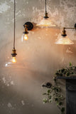Romilly Dome Etched Glass French Style Bedroom Pendant Light - SE Home
