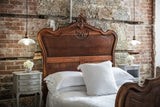 Romilly Dome Etched Glass French Style Bedroom Pendant Light - SE Home