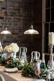 Romilly Dome Etched Glass French Style Bedroom Pendant Light - SE Home