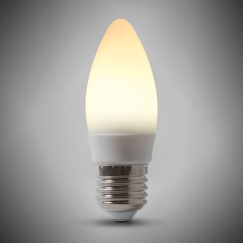 4w E27 ES 3000K Opal Dimmable LED Candle Bulb - SE Home