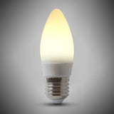 LED Lamps & Bulbs 4w E27 ES 4100K Opal Dimmable LED Candle Bulb