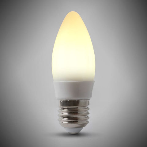 LED Lamps & Bulbs 4w E27 ES 4100K Opal Dimmable LED Candle Bulb